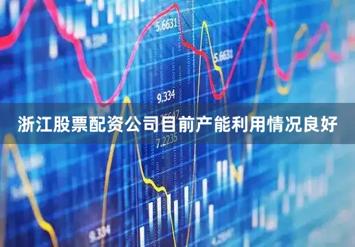 浙江股票配资公司目前产能利用情况良好