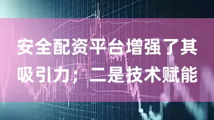 安全配资平台增强了其吸引力；二是技术赋能